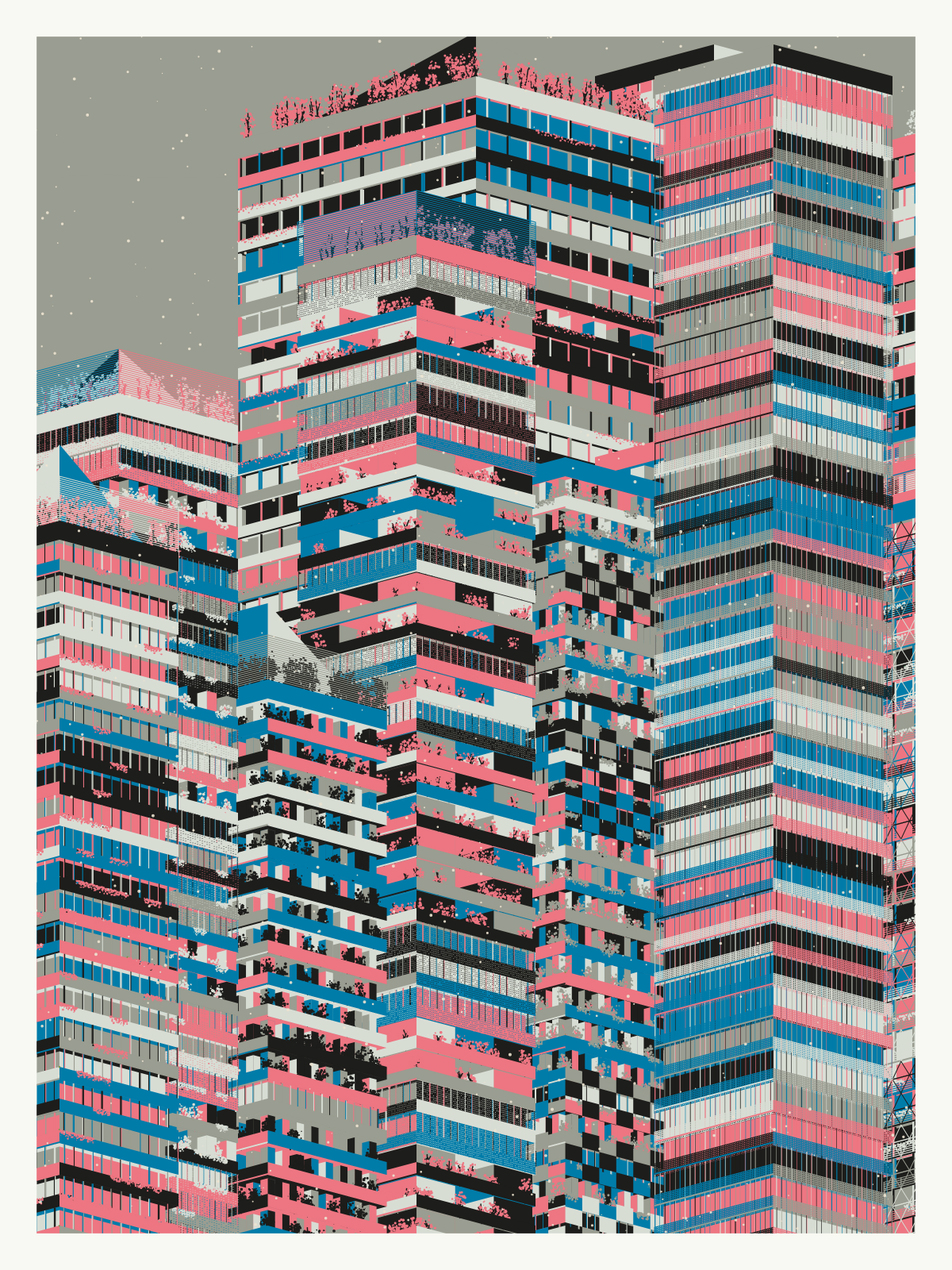 Perpendicular Inhabitation #348 static NFT preview