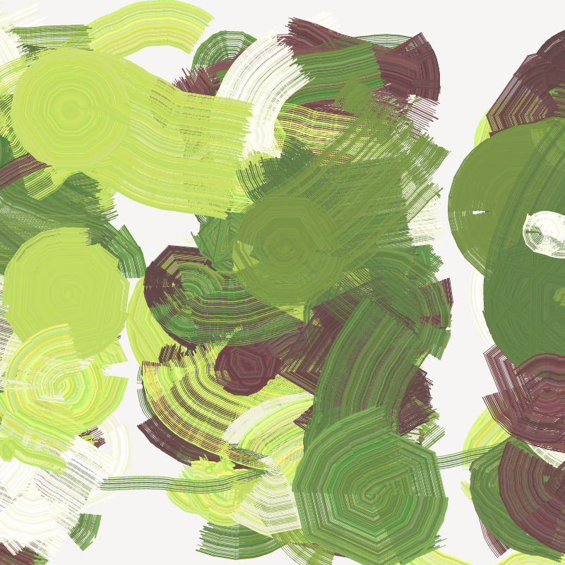 Raked Strokes #12 static NFT preview