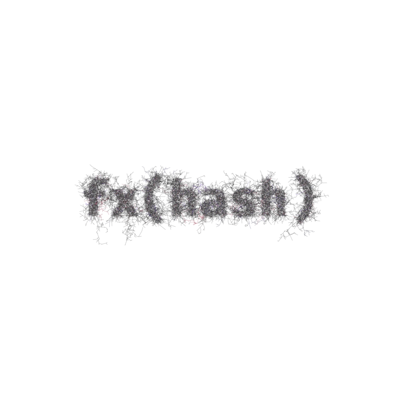 FXHASH Generative Logo #323 static token preview