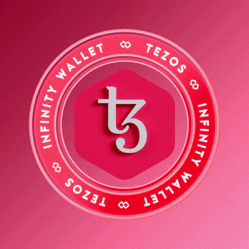 Tezos x Infinity Wallet #61 static NFT preview