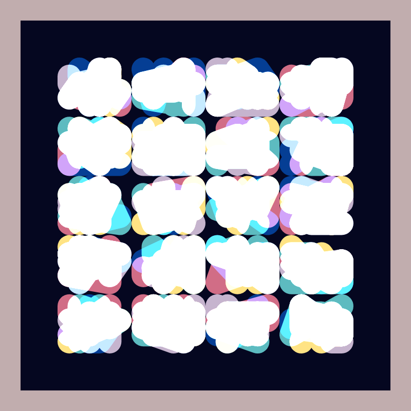 Arrangement #80 static NFT preview