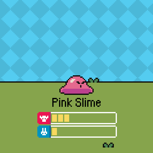 Pocket Slimes #165 static NFT preview