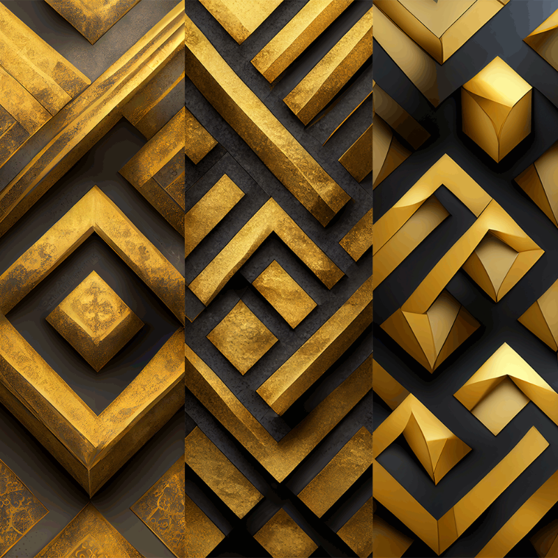 AI Gold #117 static token preview