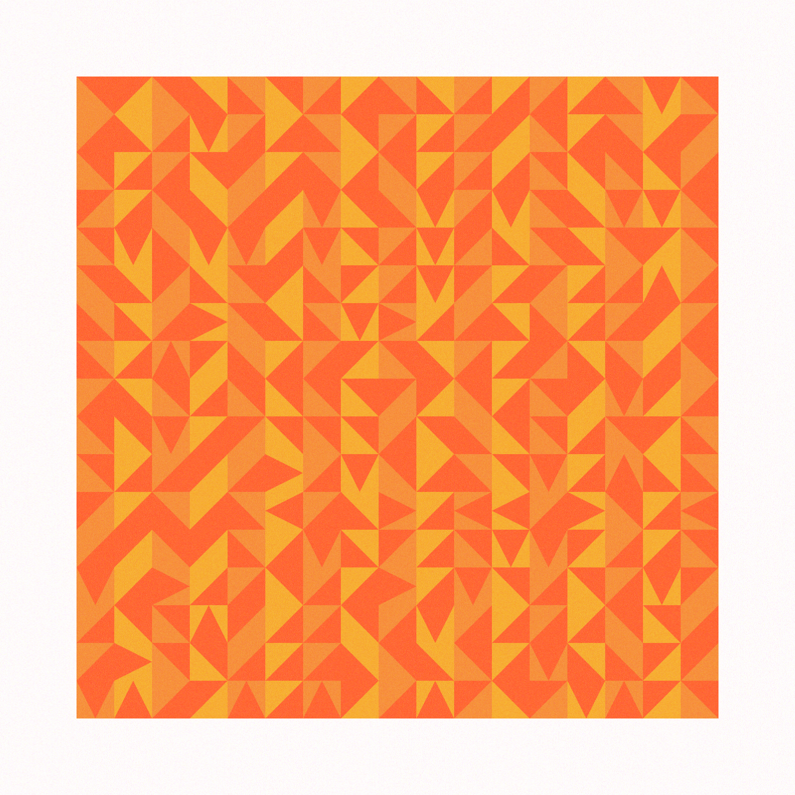 Triangle Pattern II #92 static NFT preview