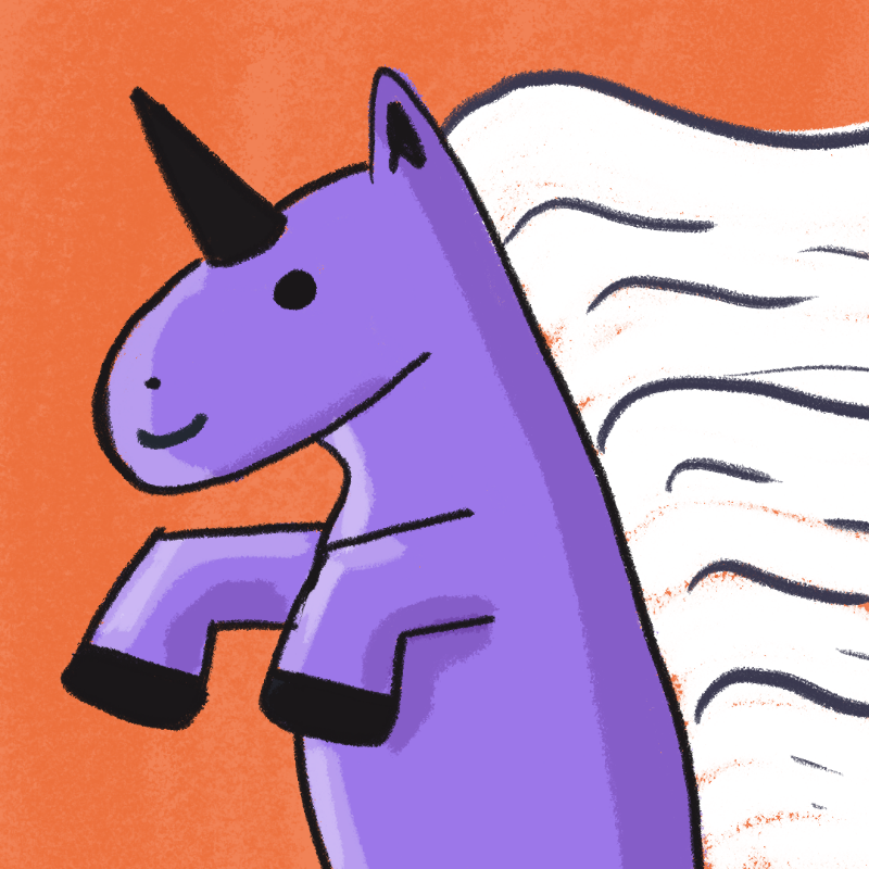 Peculiar unicornos #426 static token preview