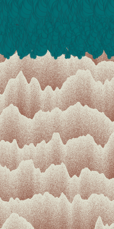 Clouds over the Mountains #242 static NFT preview