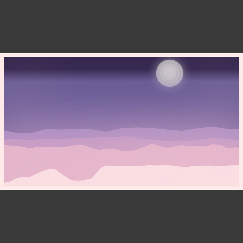 Minimal Scapes #38 static NFT preview