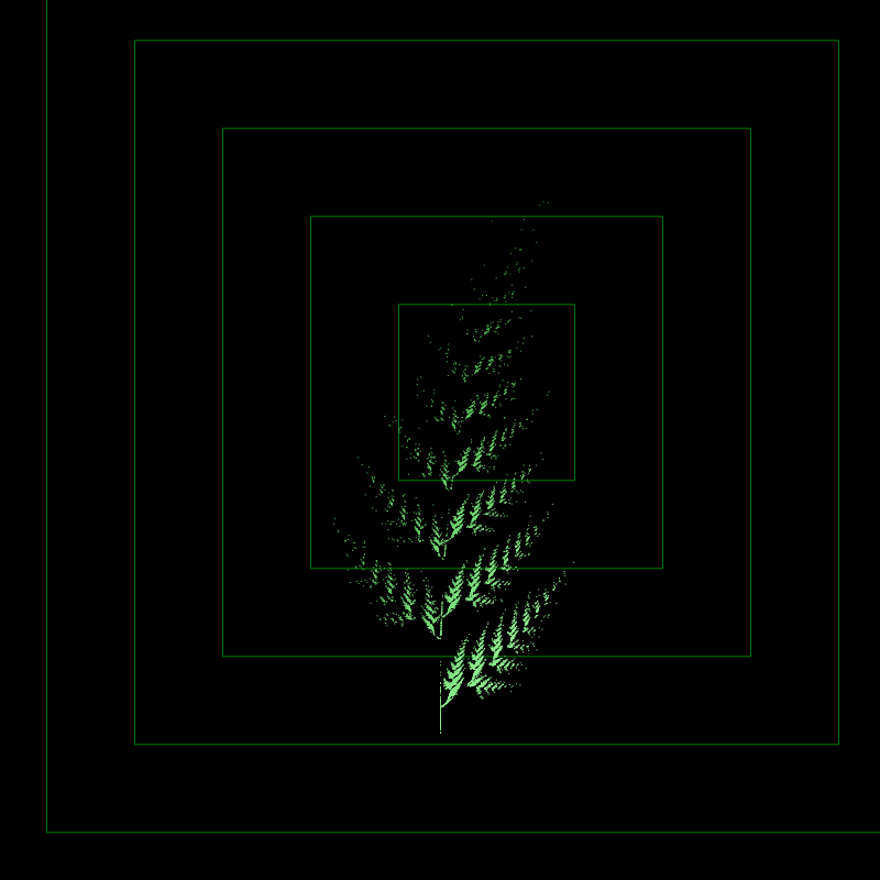 Fractal Leaves #74 static token preview