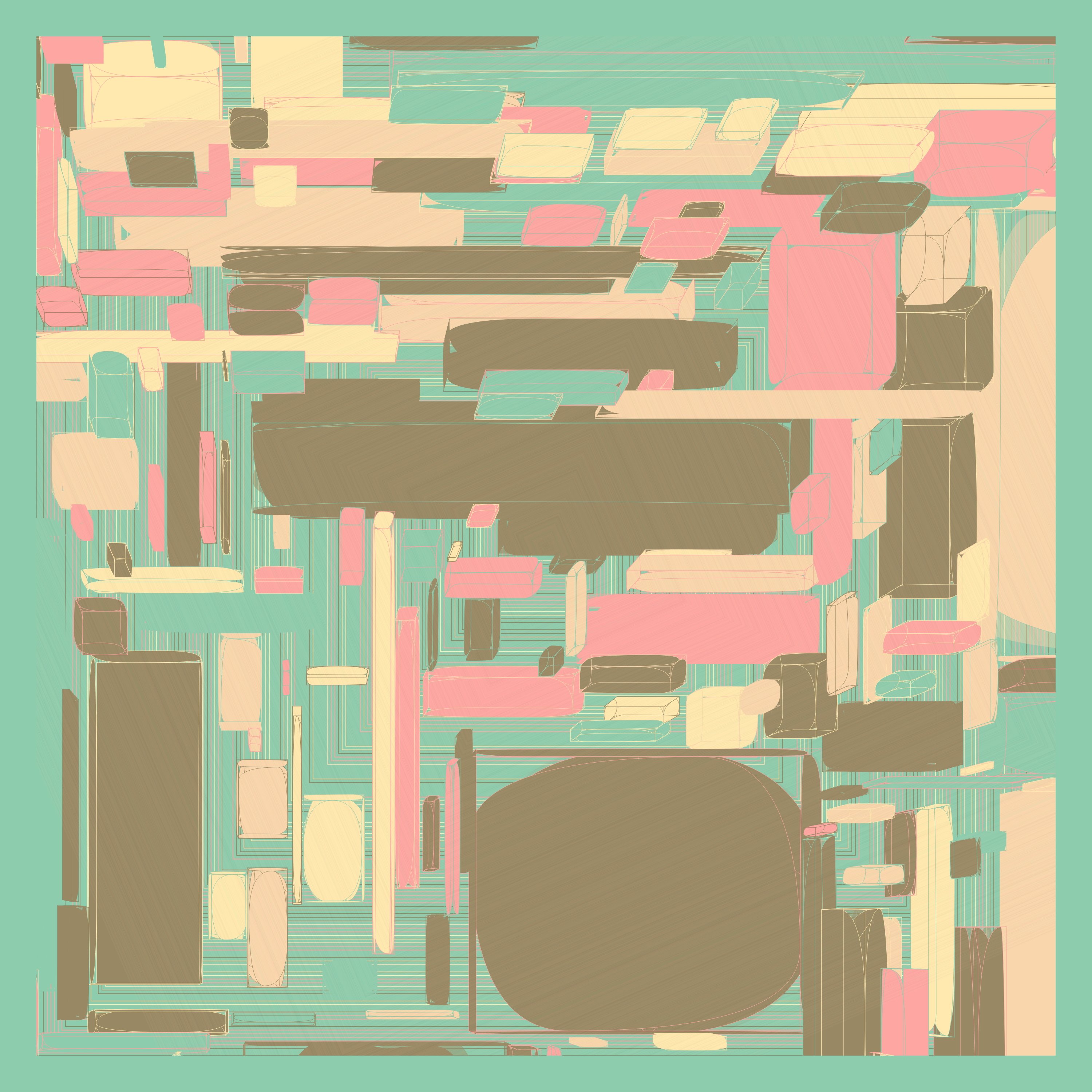 Abstract Blocks #71 static token preview