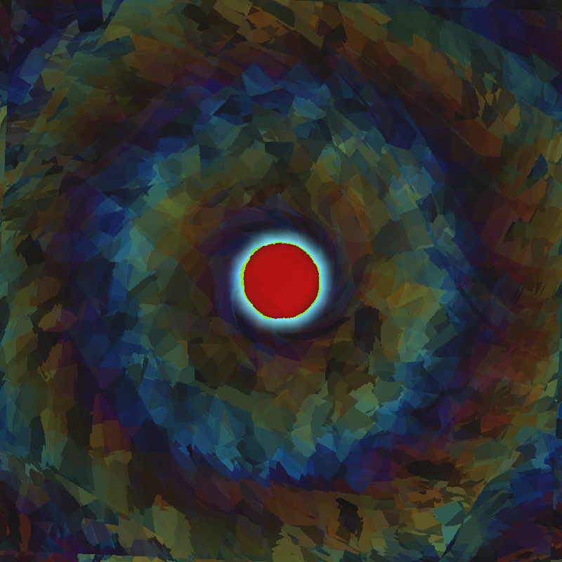Gravitational Vortex #72 static NFT preview