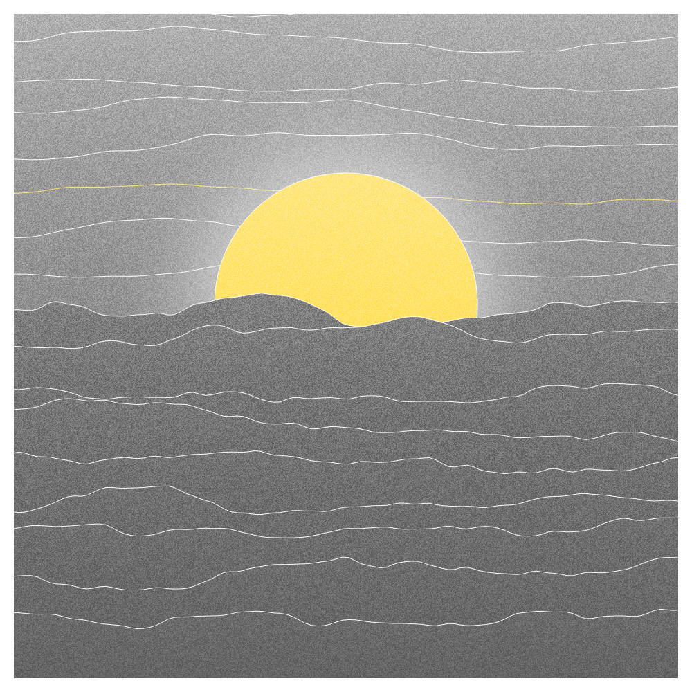 Sunset in Hashland #29 static NFT preview