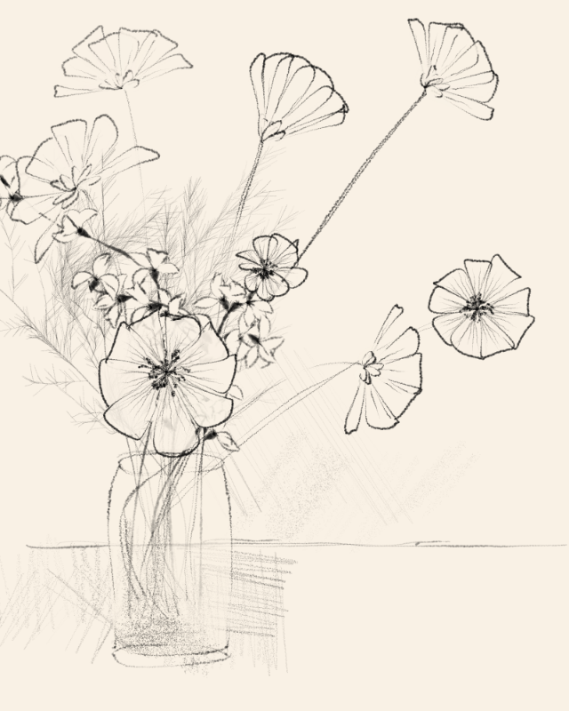 Bouquet numérique #158 static NFT preview