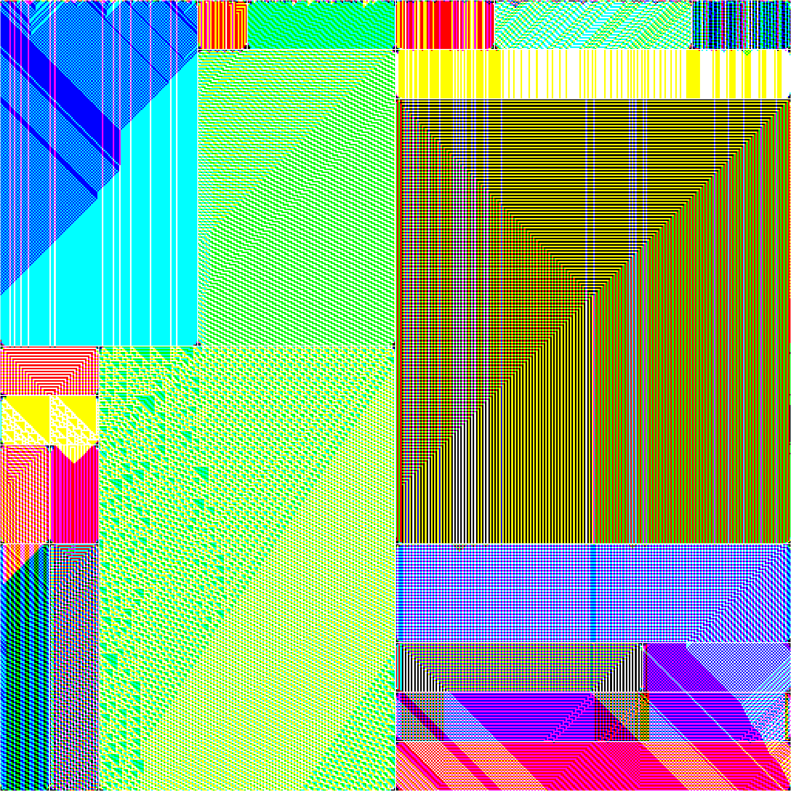 RULES (for Elementary Cellular Automata) #311 static NFT preview