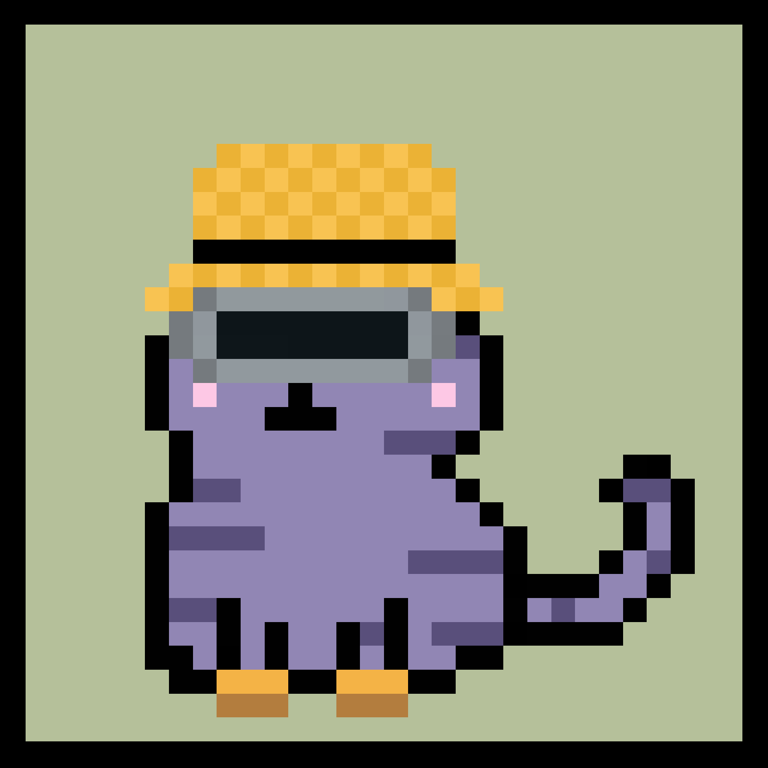 Lazy Kitties #1287 static token preview