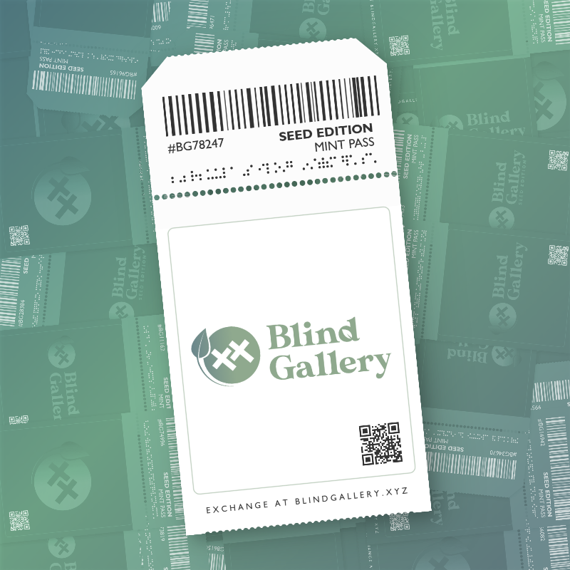 Blind Gallery Mint Pass (Seed Edition) #644 static NFT preview