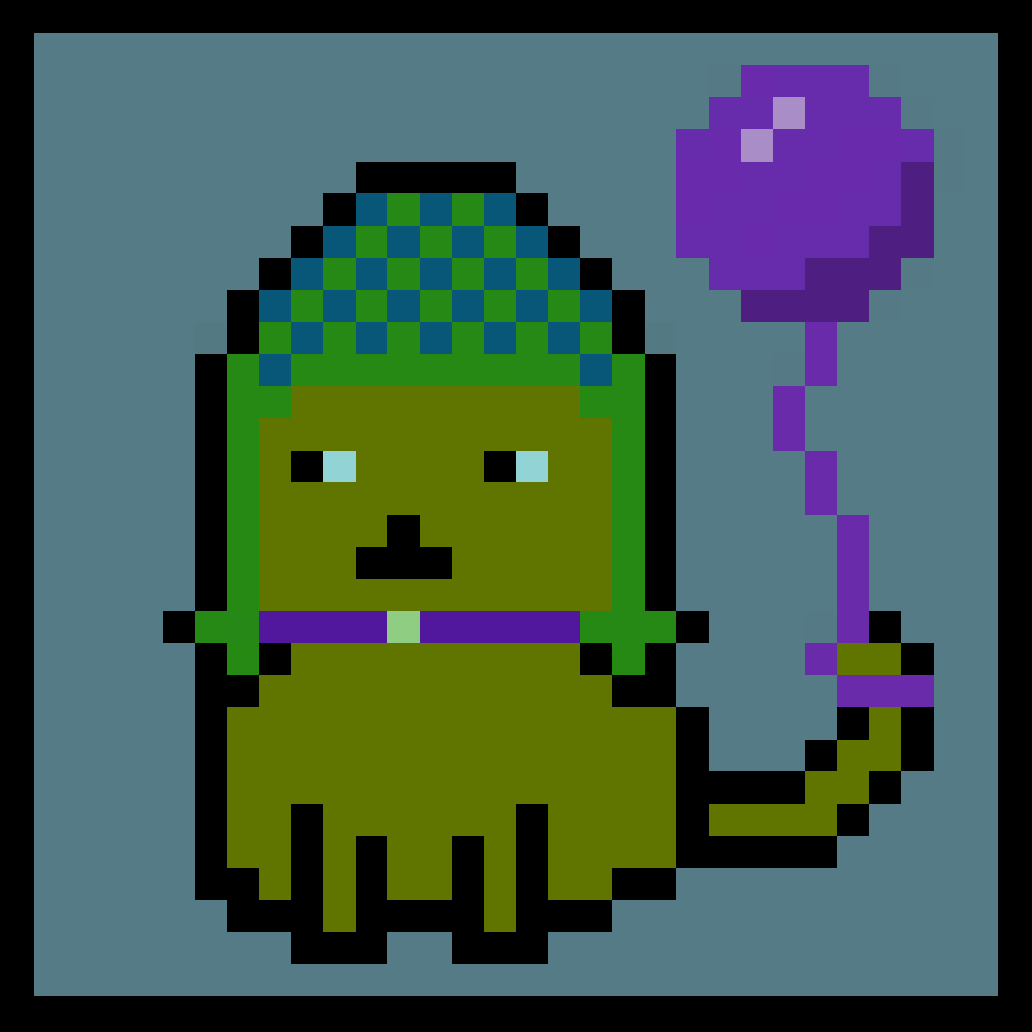 Lazy Kitties #2243 static token preview