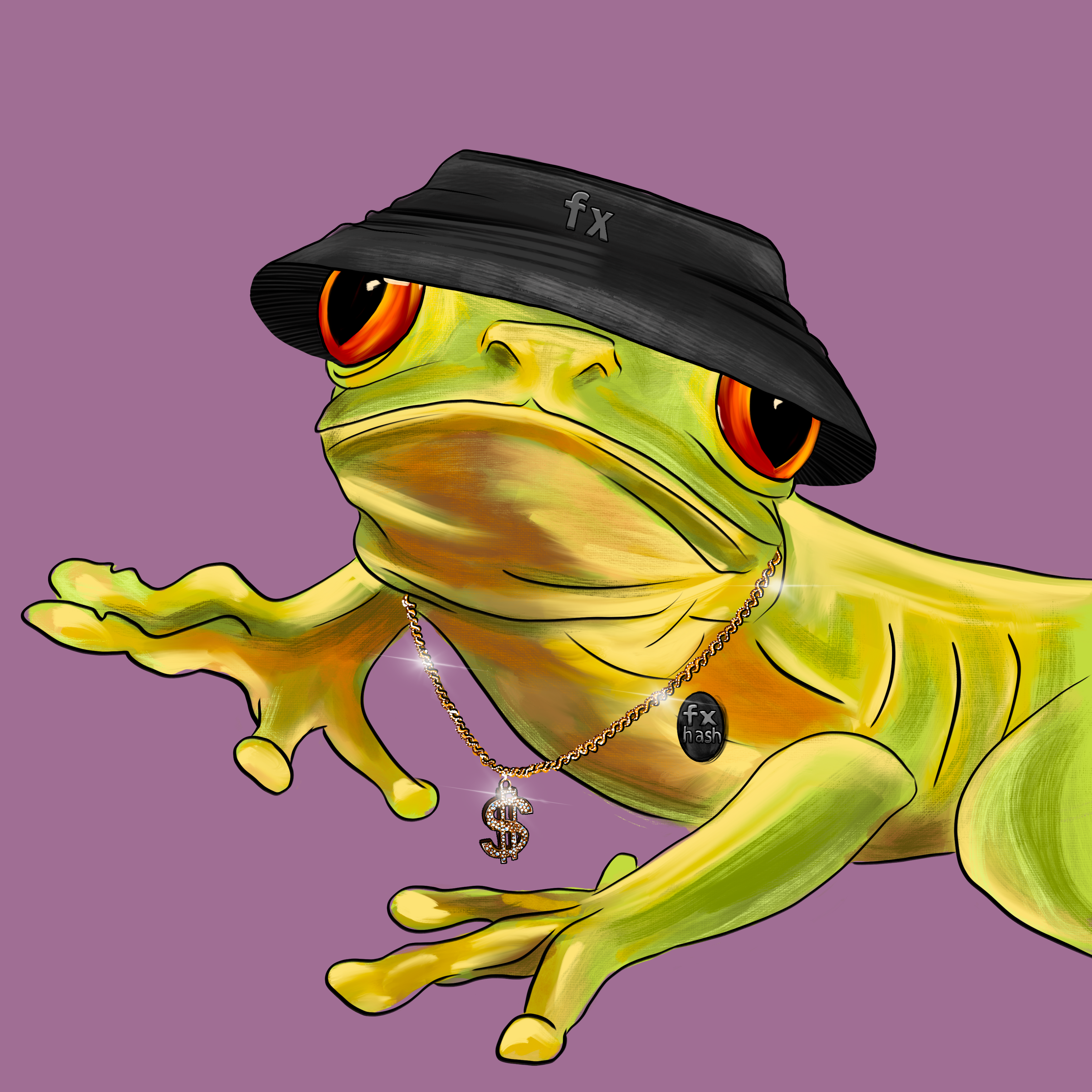 fxFrog #25 static token preview