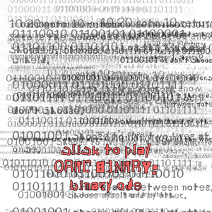 0RAL B1NARY: “BINARY ODE” #114 static NFT preview