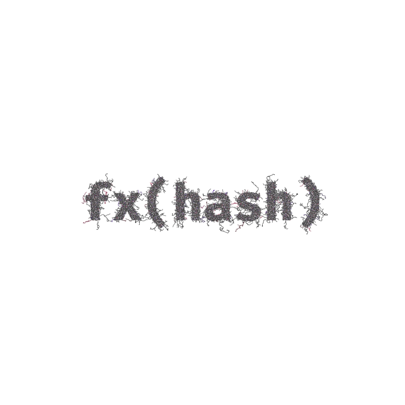 FXHASH Generative Logo #893 static token preview