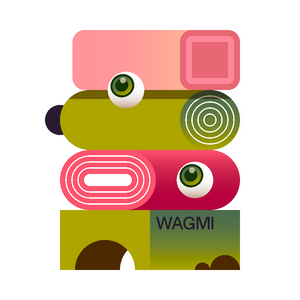 Geometric Monster #12 static NFT preview