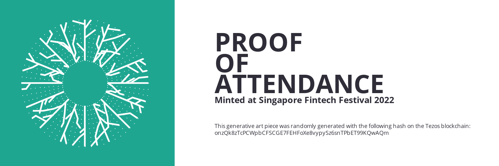 SFF2022 Proof of Attendance Token #1980 static token preview