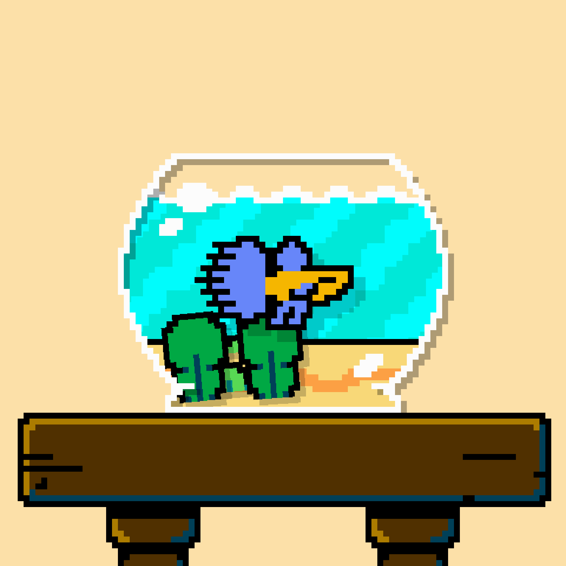 betta fish #146 static token preview