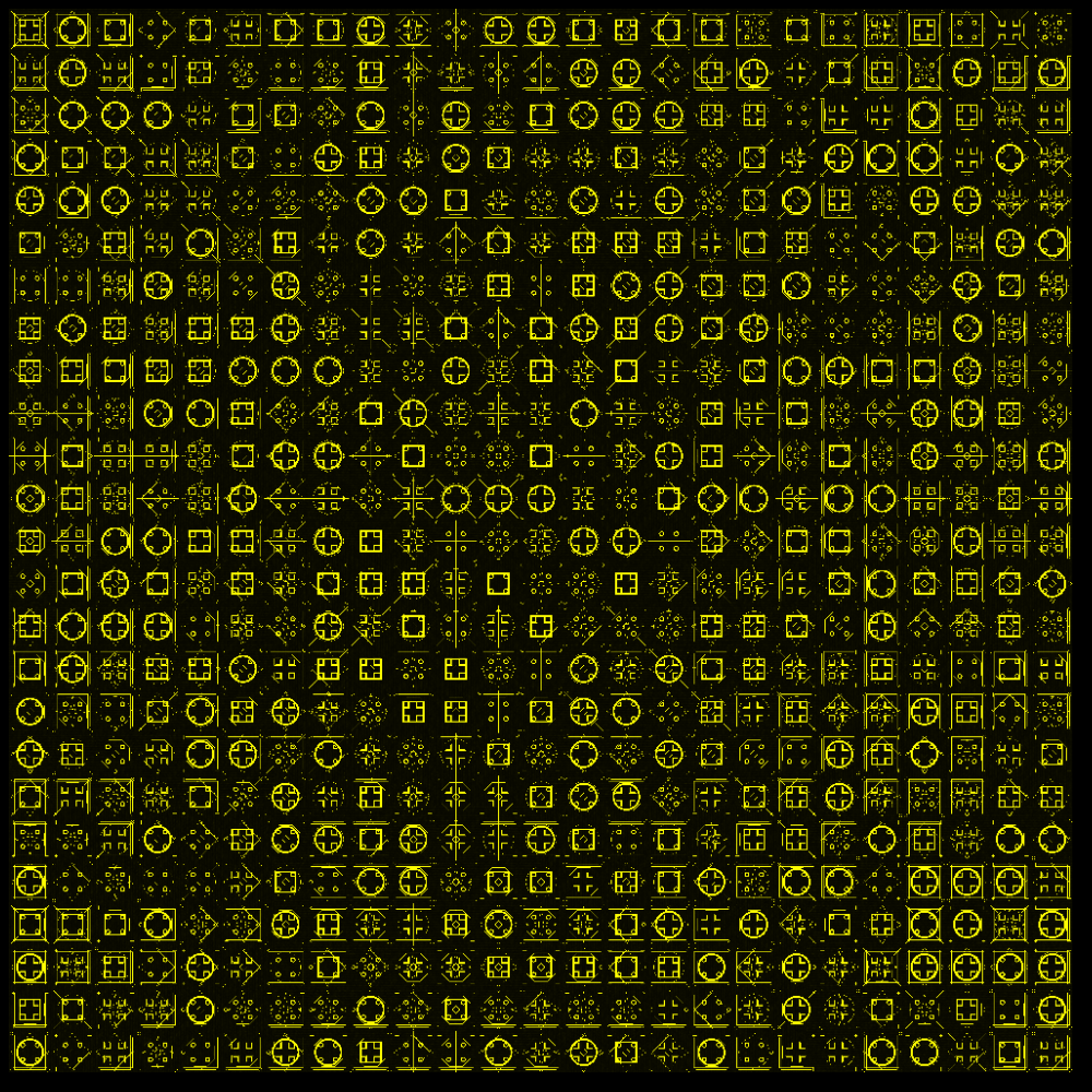 colorized_geometric_pattern #19 static token preview