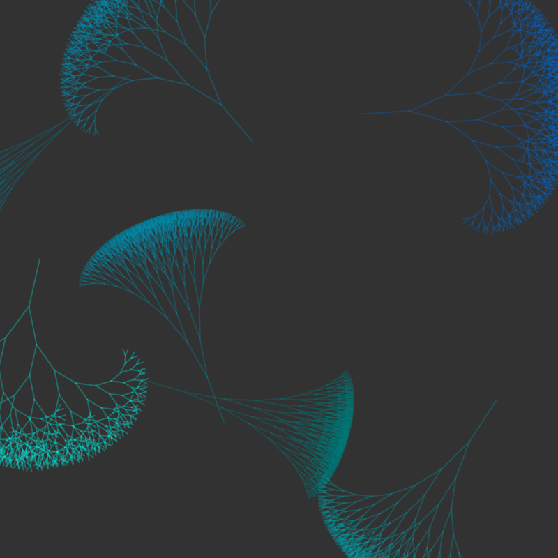 Fractal Swarm #61 static token preview