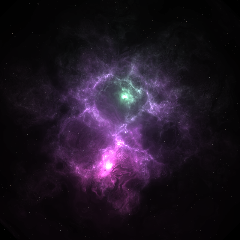 Nebula #97 static NFT preview