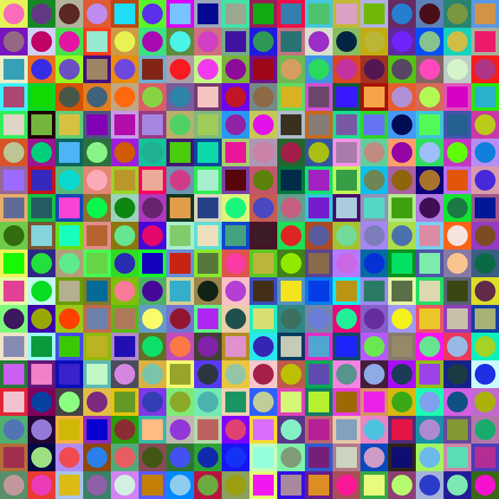 Square Dot Composition #78 static token preview