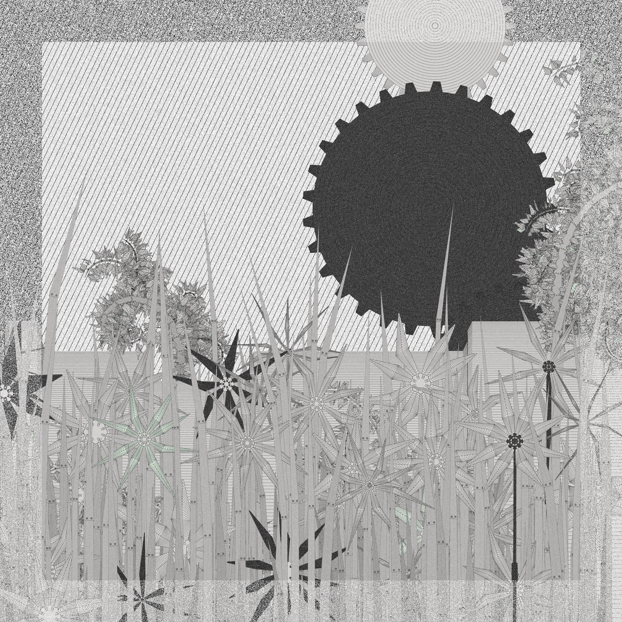 Mecha-Gardens #459 static NFT preview