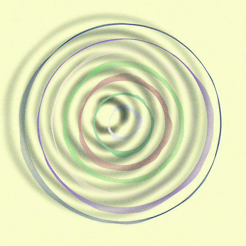 Tree Rings #235 static NFT preview