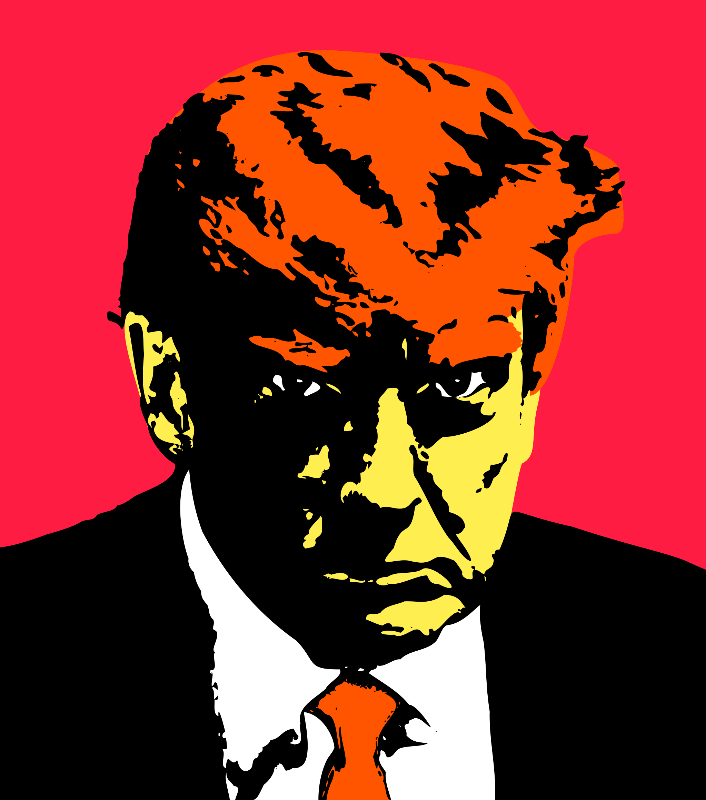Donald Trump #155 static NFT preview