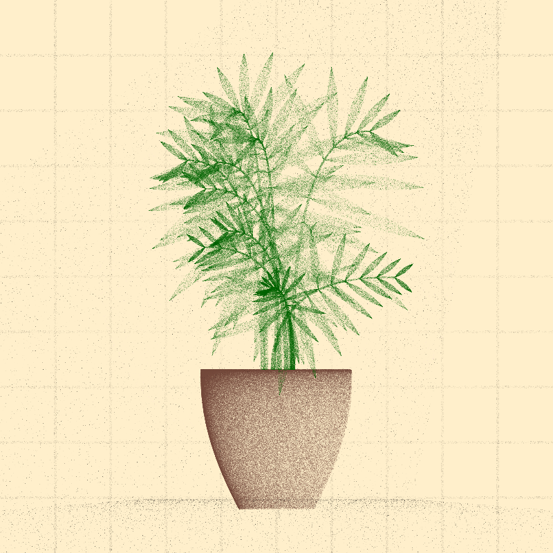 🌱 Potted & Printed #444 static NFT preview