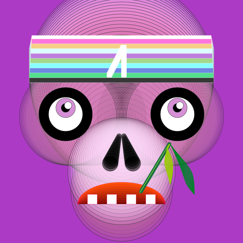 Aka's Ape #308 static NFT preview