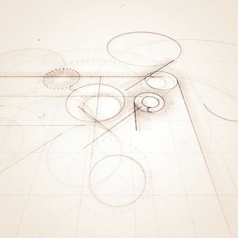 Sketching #299 static NFT preview