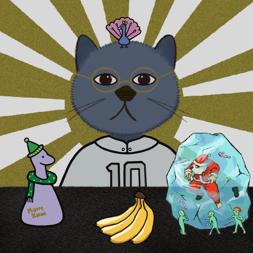 FAT Christmas #398 static token preview