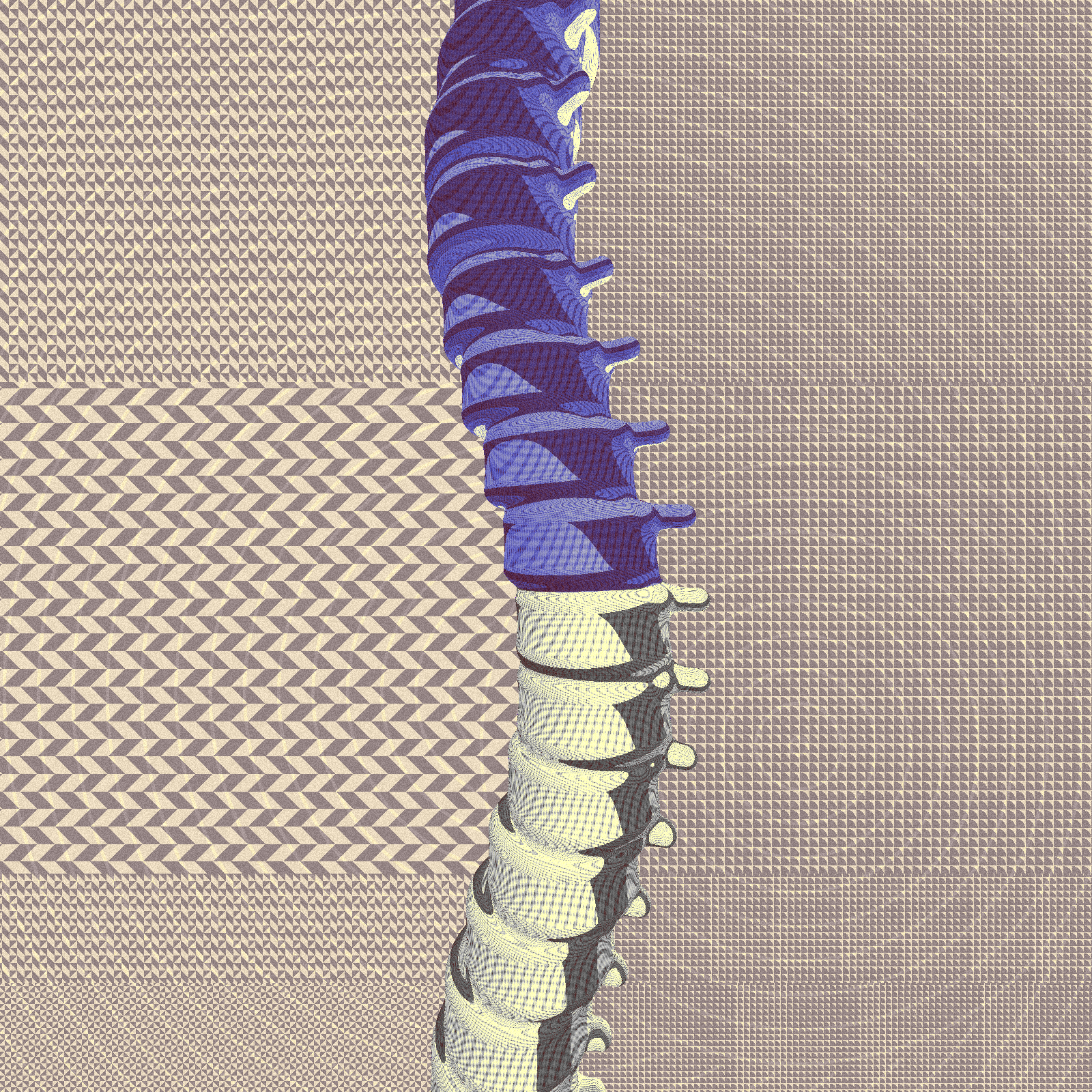 Long, Thin, Tubular Structure #161 static NFT preview