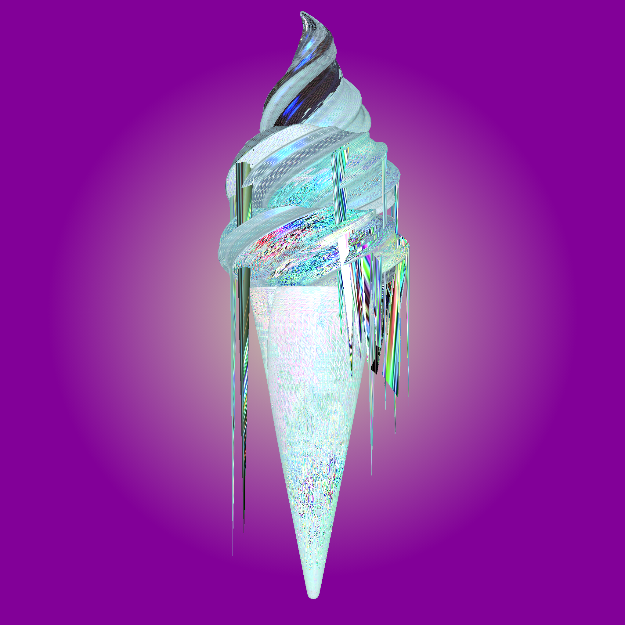 Genuary 3 🍦 Glitch Art #13 static token preview