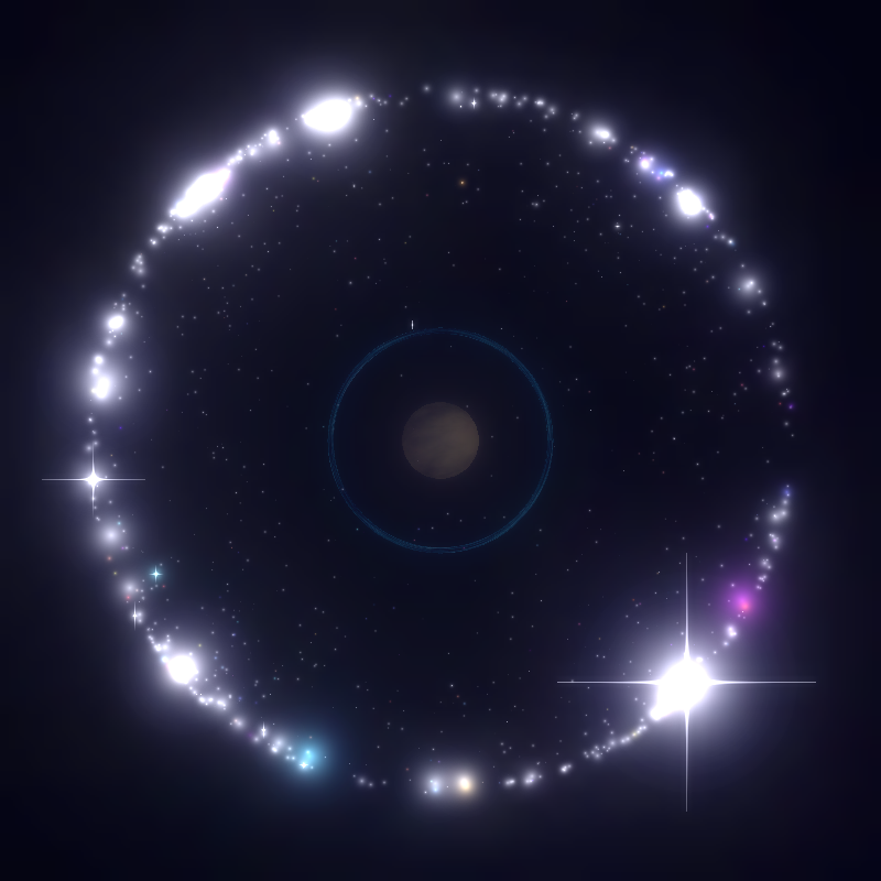 Galatic cores #18 static token preview