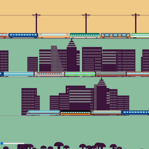 Choo Choo Train #29 static NFT preview