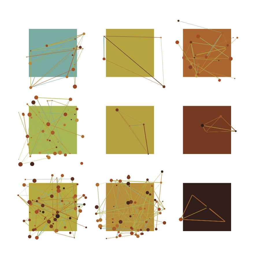 Atom Grid #210 static NFT preview