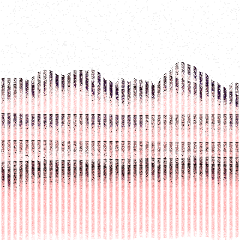 Glitched Mountains GT #120 static NFT preview