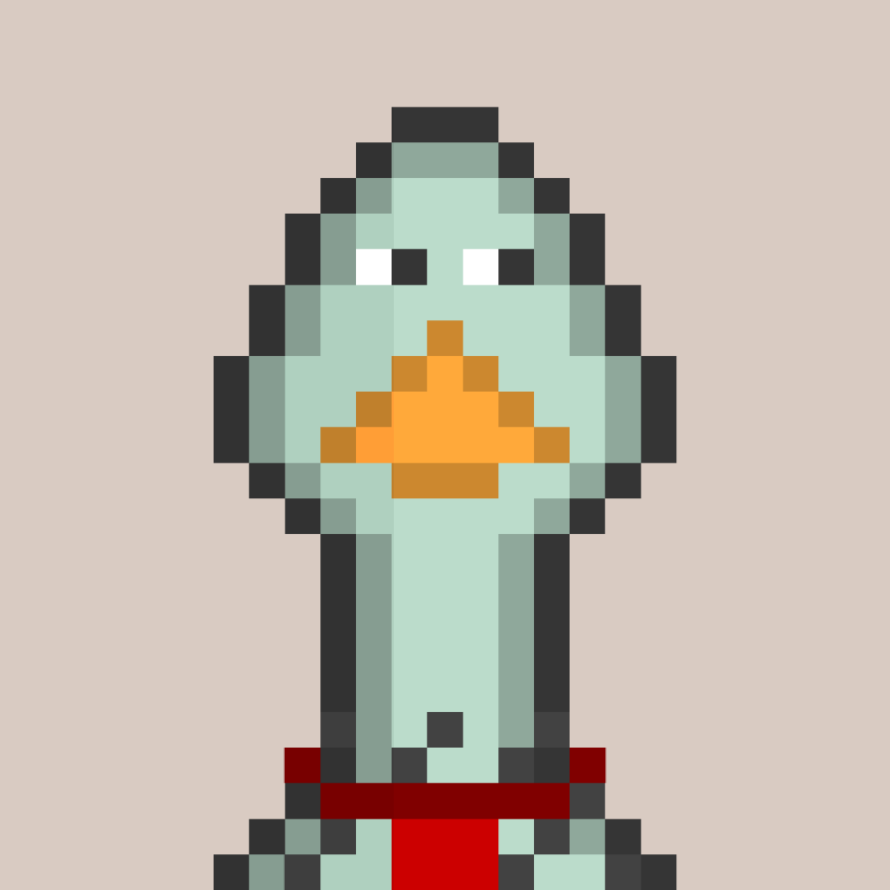 Morixels Goose #736 static NFT preview