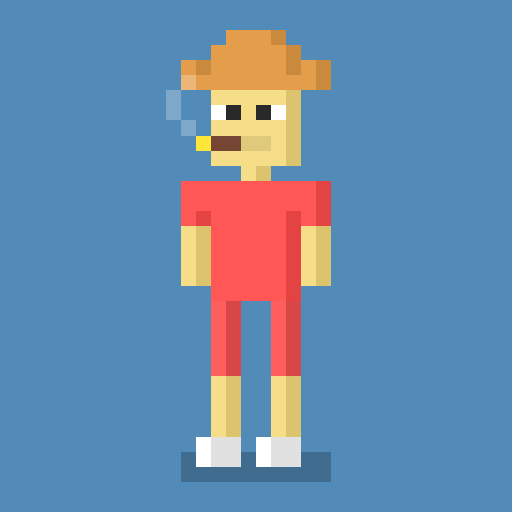 Pixel Dudes #28 static token preview