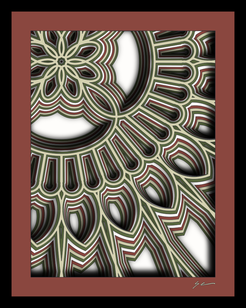 fx(mandala) #36 static NFT preview
