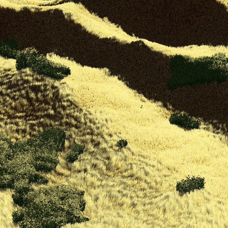 California Hills in Late Sun #65 static NFT preview