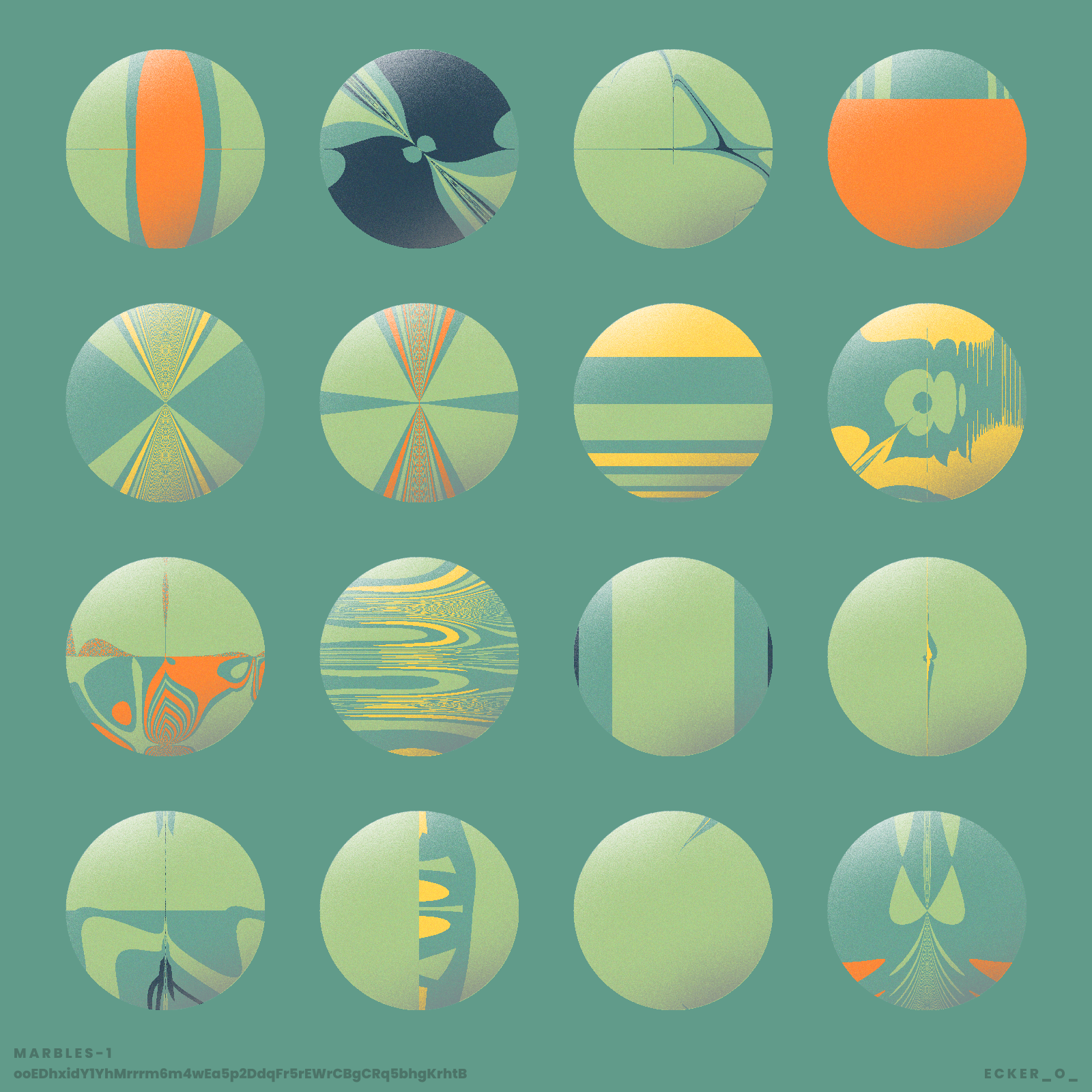 marbles-1 #55 static NFT preview