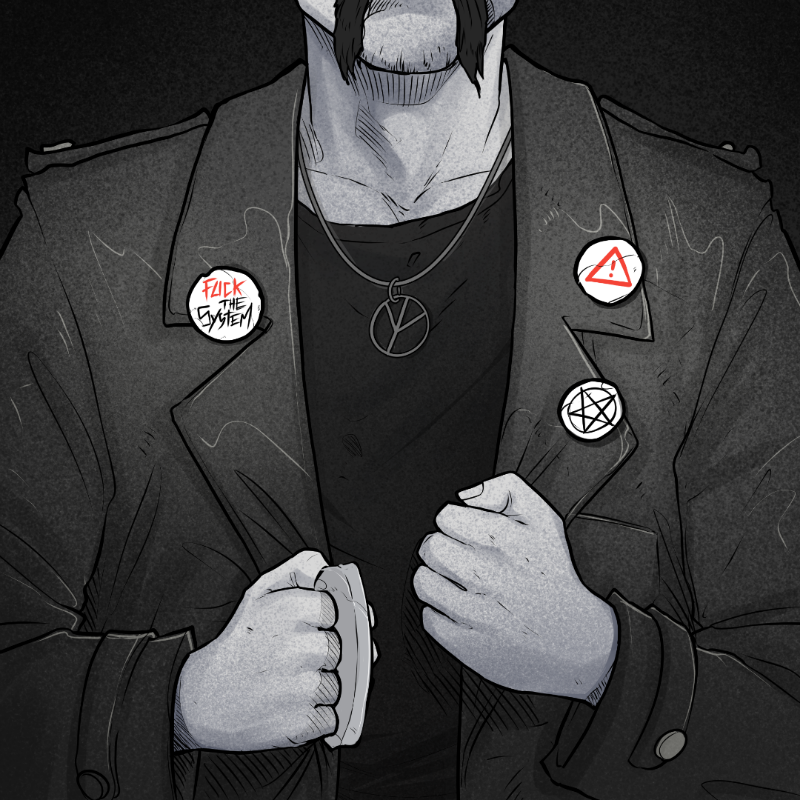 PUNX NOT DEAD #347 static token preview