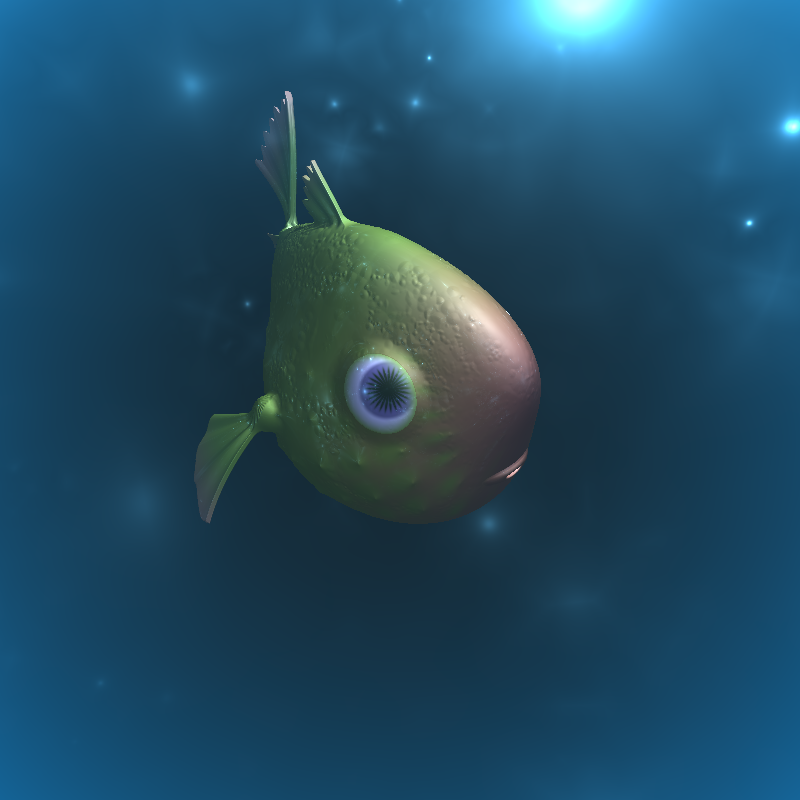 Weird Fishes #81 static NFT preview